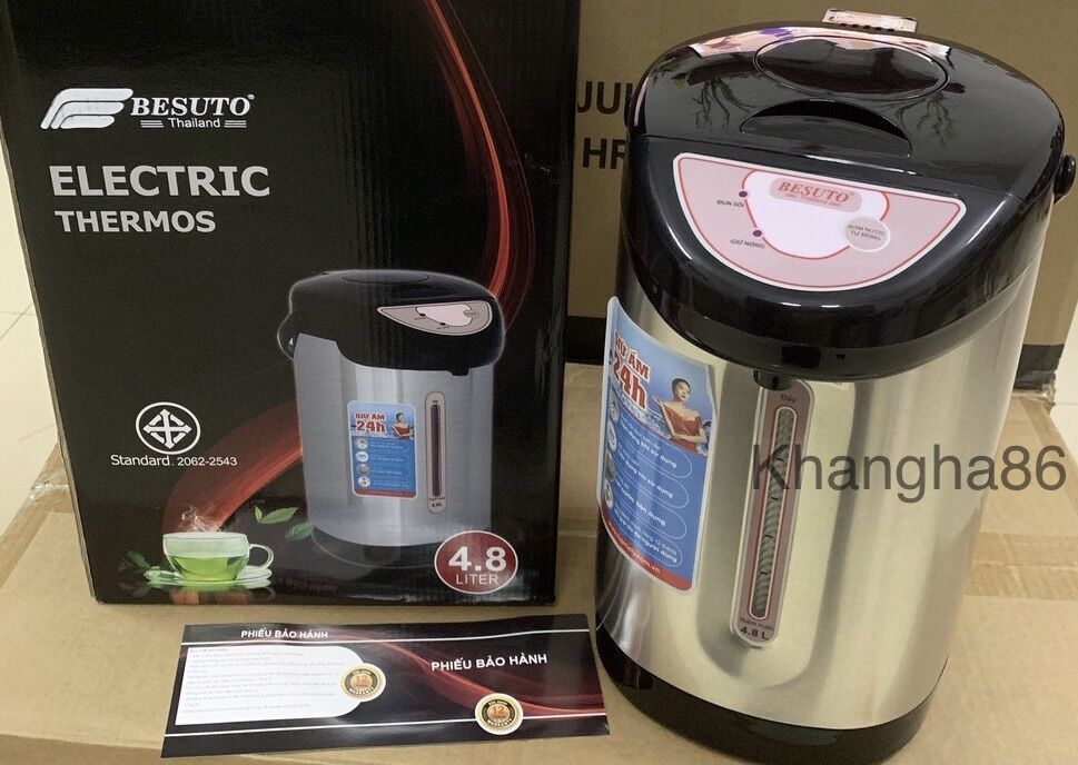 Bình Thủy Điện Sharp 4,8 lít[ Tự ngắt khi cạn nước, đun sôi khi nước nguội]