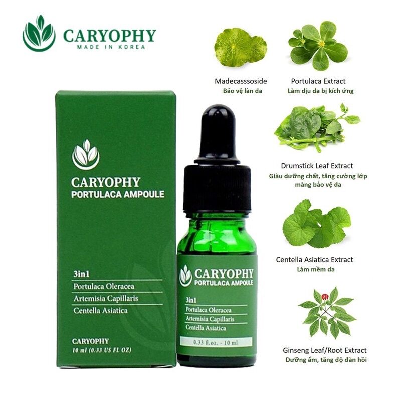 Serum mụn caryophy giảm mụn mờ thâm