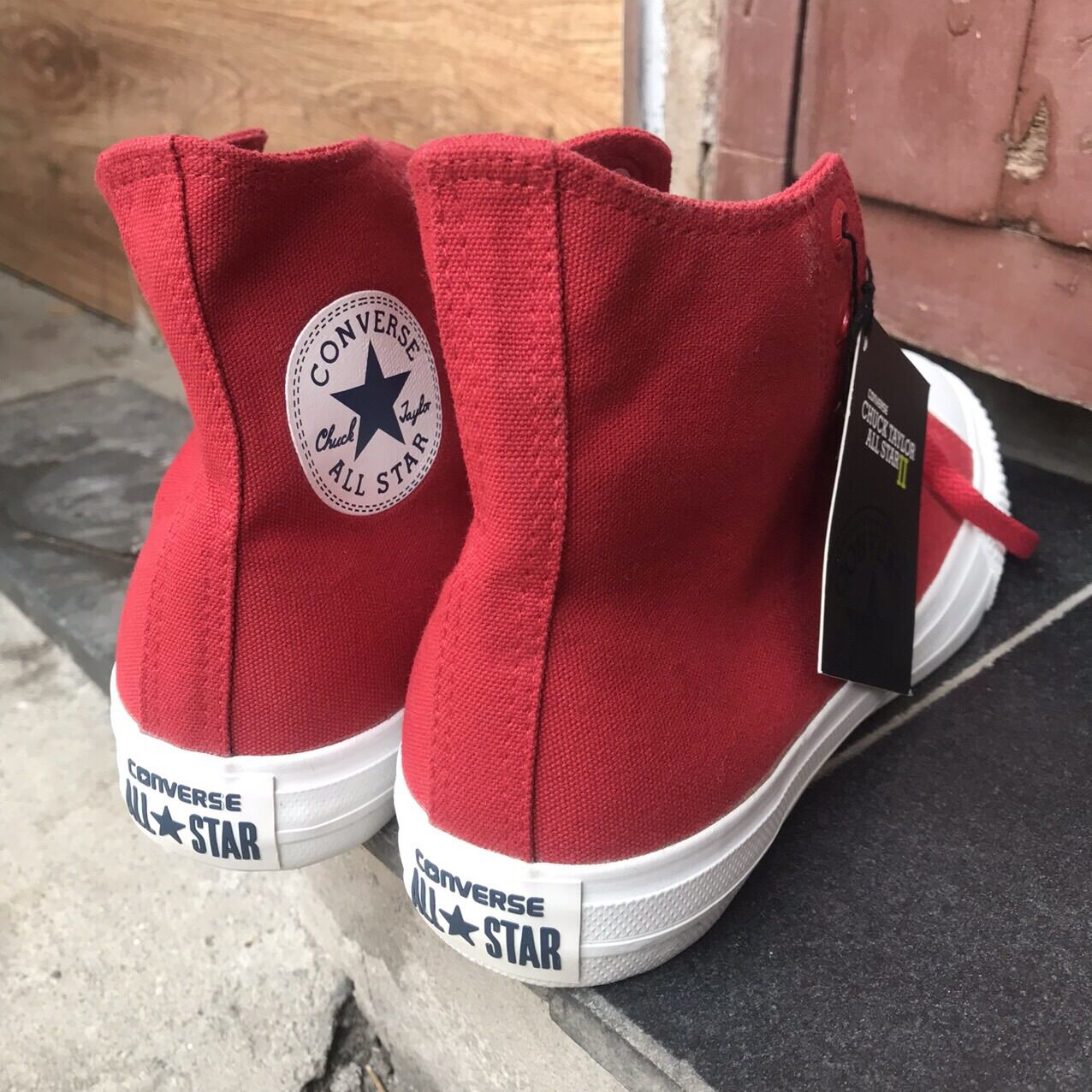 GIÀY CONVERSE CHUCK II ĐỎ TƯƠI