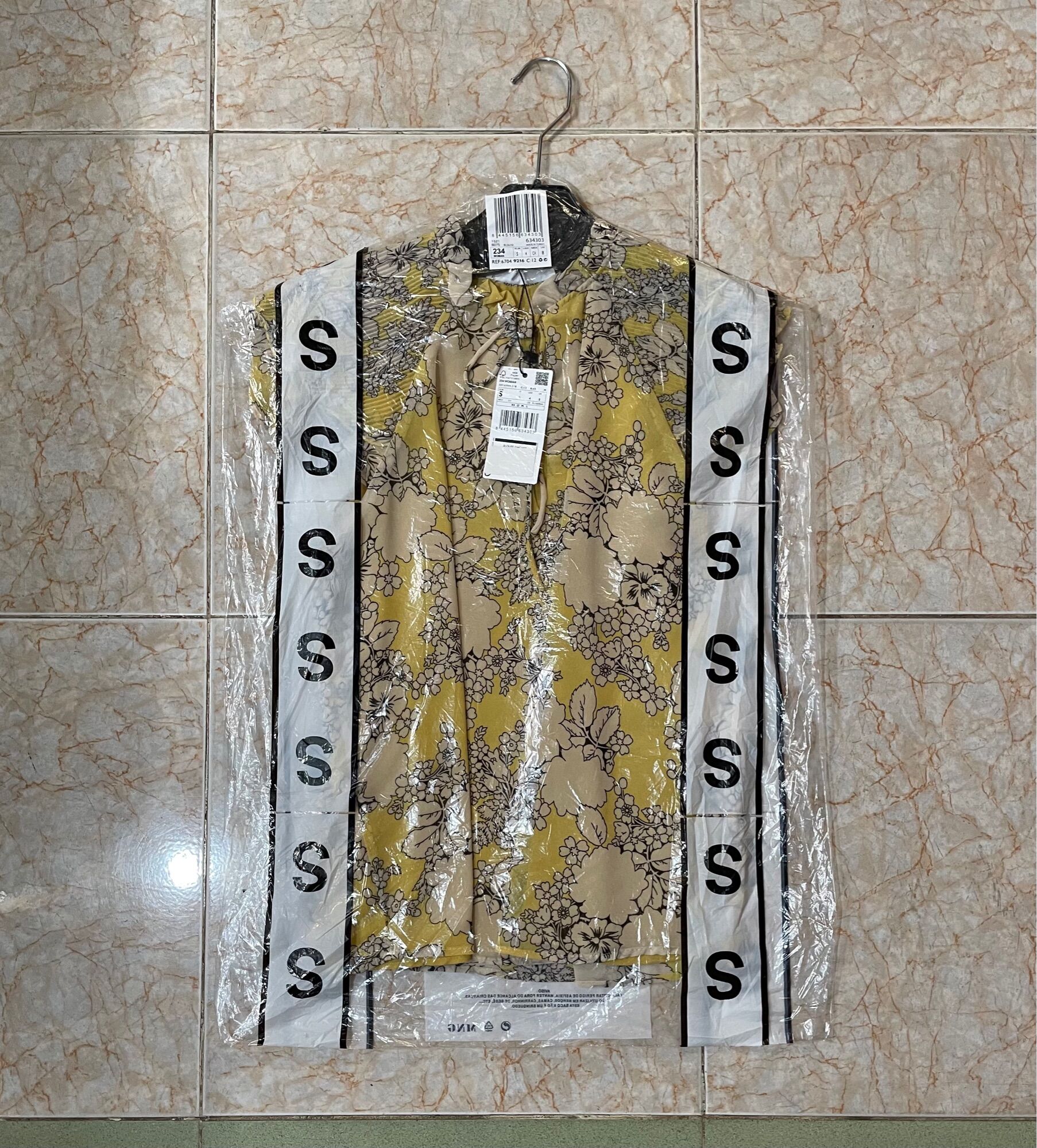 Áo Mango Auth Cánh Tiên Cột Nơ Sang Trọng Size XS S M ( Có Sẵn )