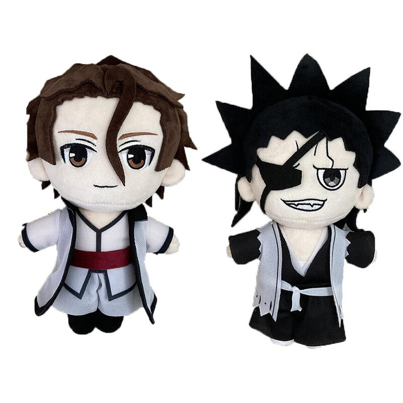 20Cm BLEACH Anime Sang Trọng Búp Bê Aizen Sousuke Zaraki Kenpachi Nhồi Bông Mềm Cosplay Đồ Chơi Gối 