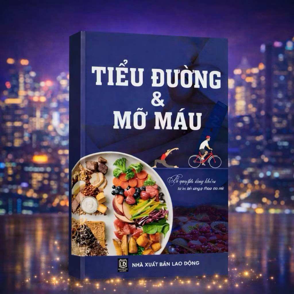 Tiêu Đường & Mỡ Mau - Sách hướng dẫn dinh dưỡng cho người bị tiểu đường và mỡ máu cao - Nhà xuất bản Lao Động