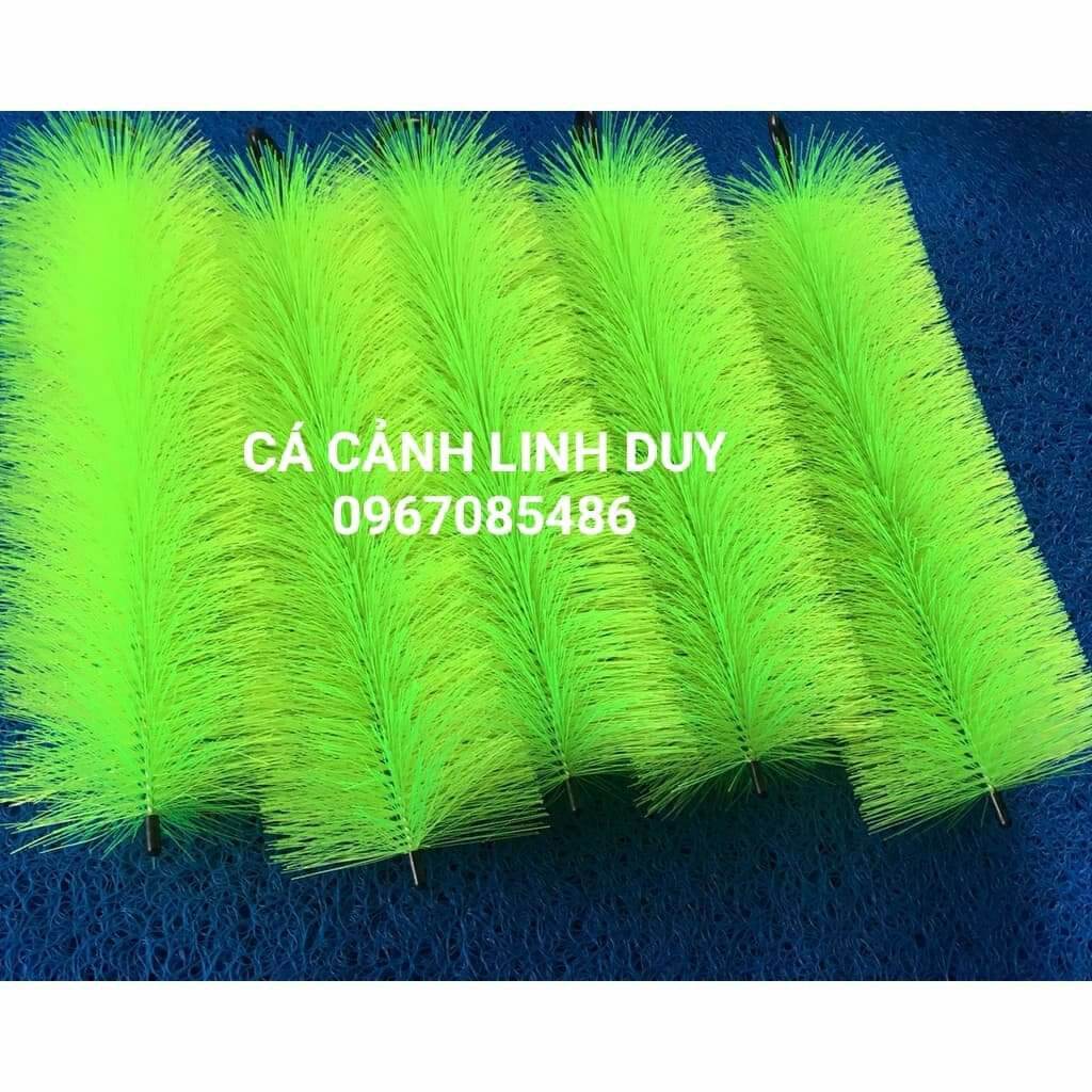 Chổi lọc xanh , chổi lọc nước hồ cá 40cm
