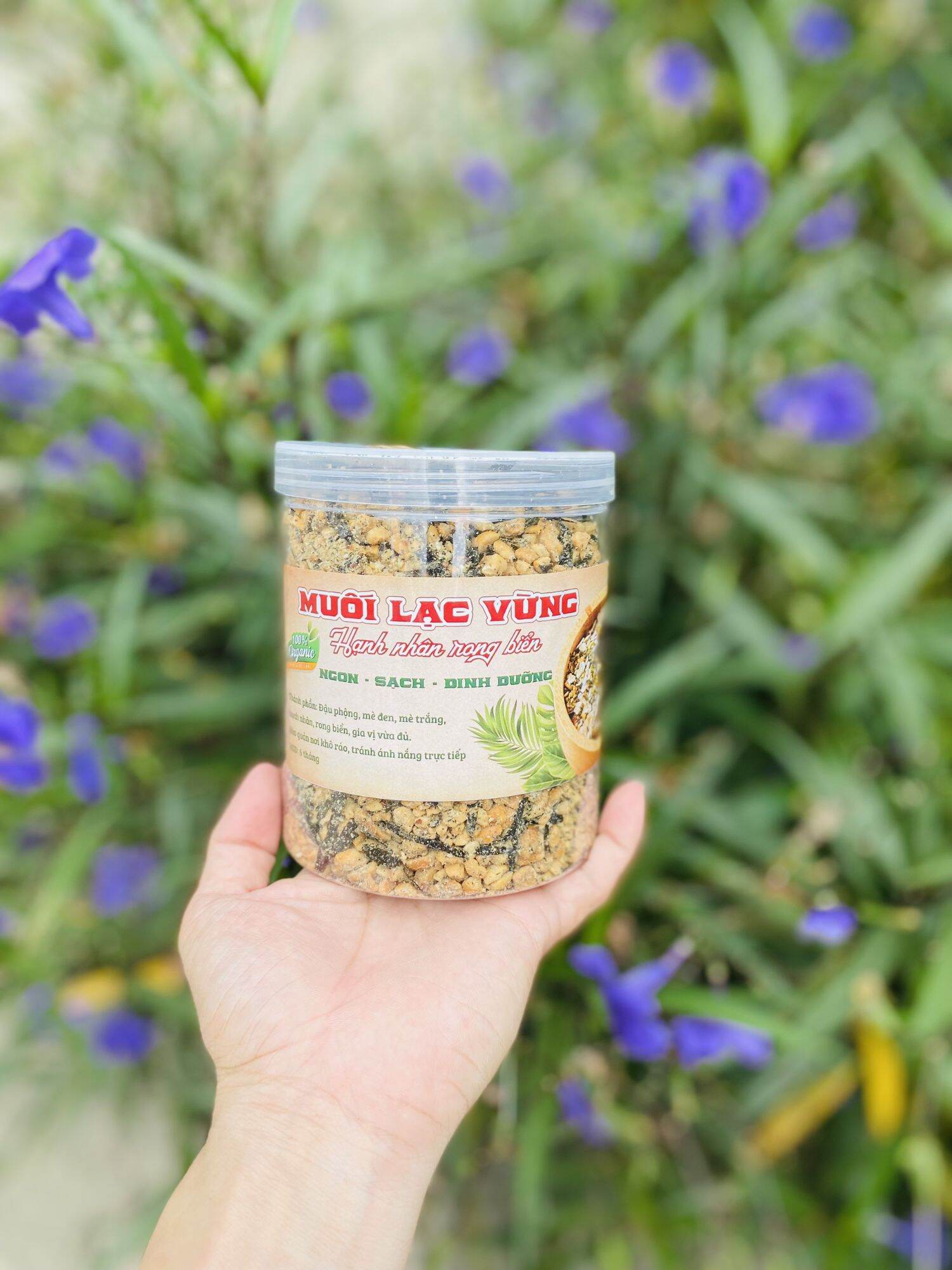 MUỐI LẠC VỪNG HẠNH NHÂN RONG BIỂN