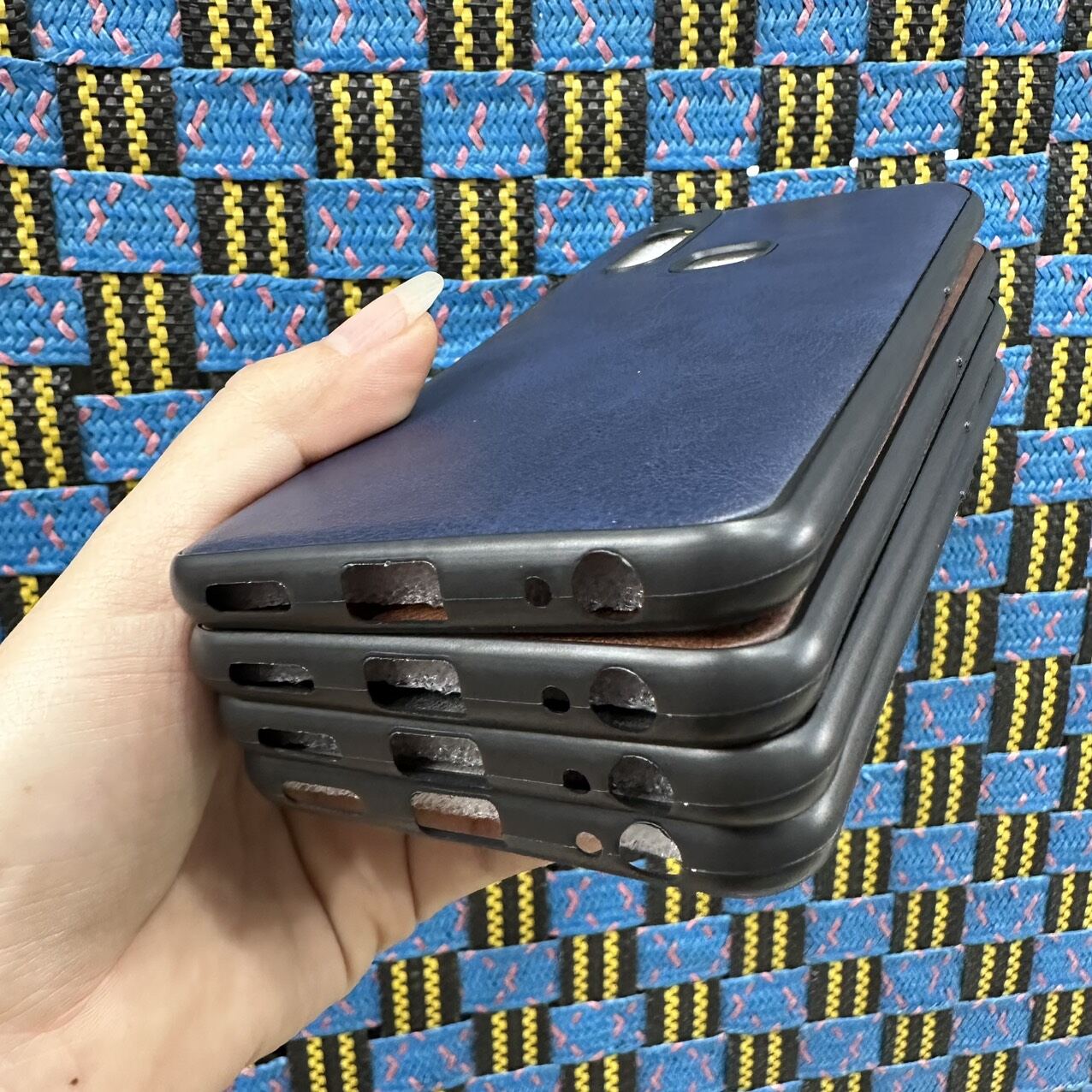 Case Ốp lưng Vivo V15 dẻo kiểu da mềm mịn siêu bền ôm máy
