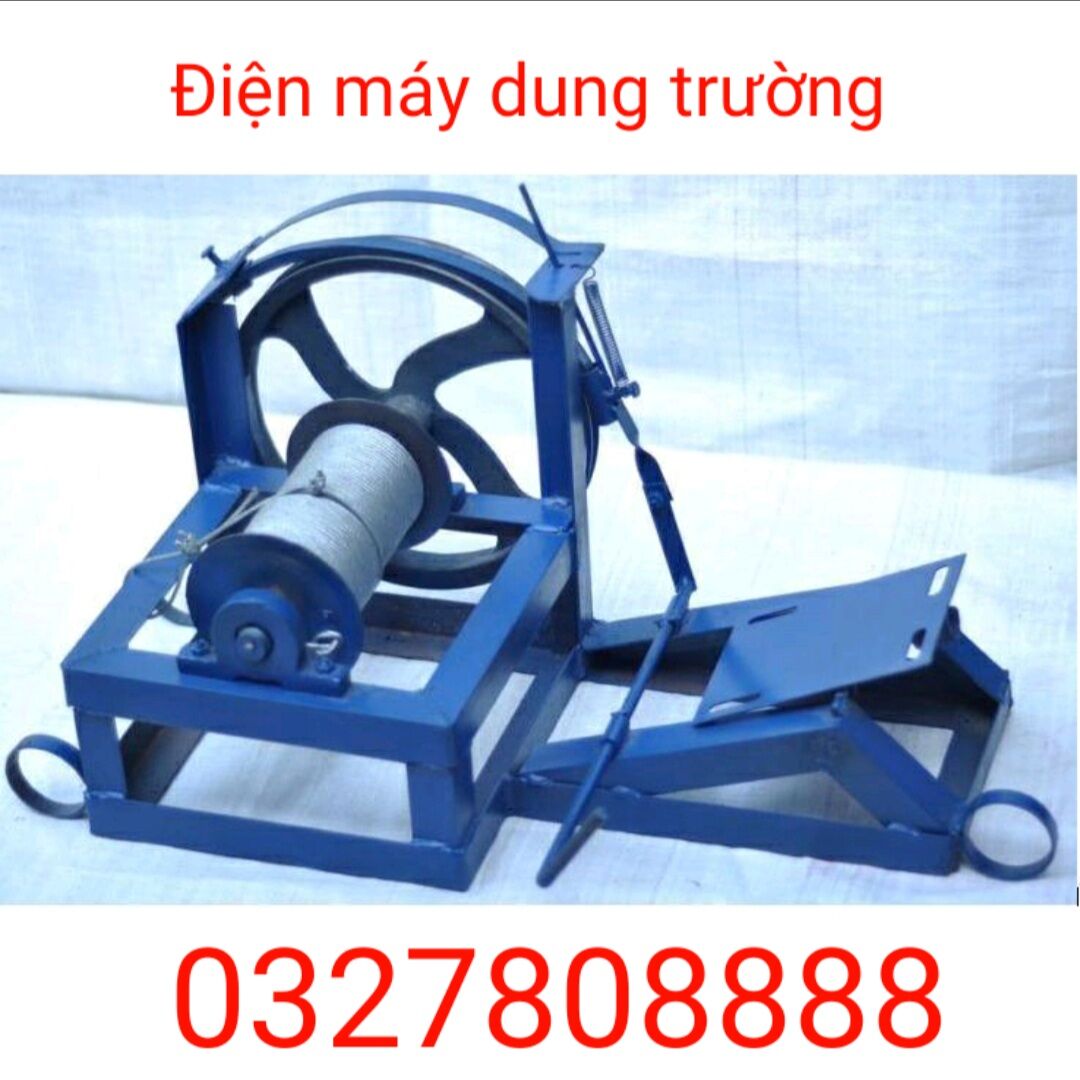 Máy tời xây dựng dân dụng chưa có motor Có dây cáp