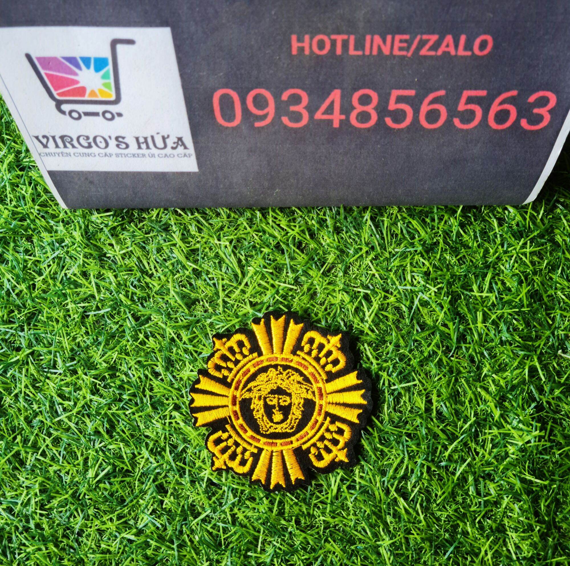 Combo 10 Logo Thêu Ủi Thương Hiệu