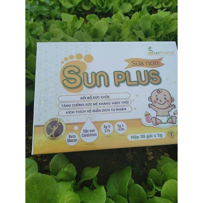 Sữa non Sunplus tặng ly cho bé