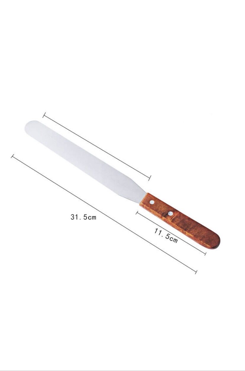 Dao chà láng bánh kem 31.5cm, dụng cụ làm bánh kem