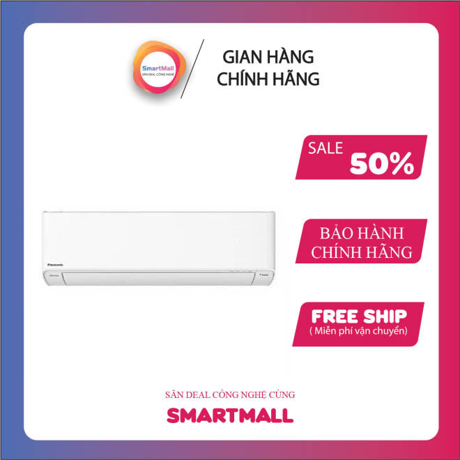 Máy lạnh Panasonic Inverter 1 HP CU/CS-U9ZKH-8 - Thiết kế thanh lịch, hiện đại - Công nghệ Nanoe-G lọc sạch bụi mịn - Công nghệ inverter giúp làm lạnh nhanh