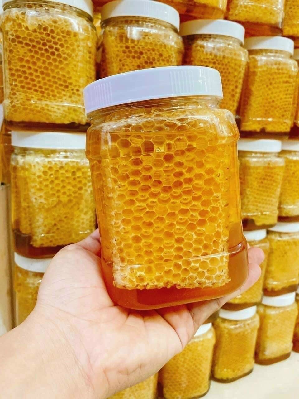 1kg mật ong nguyên sáp