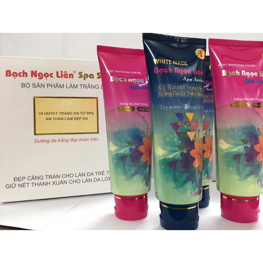 BỘ TẮM TRẮNG BẠCH NGỌC LIÊN SPA SERIES