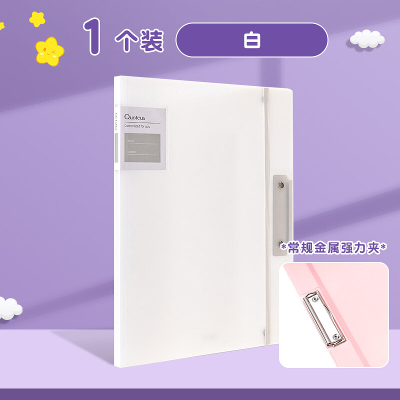 Deli A3 Folder Tự Làm Sạch Tài Liệu Trong Suốt Để Lưu Trữ Bài Kiểm Tra Cho Học Sinh Tiểu Học Và Trun