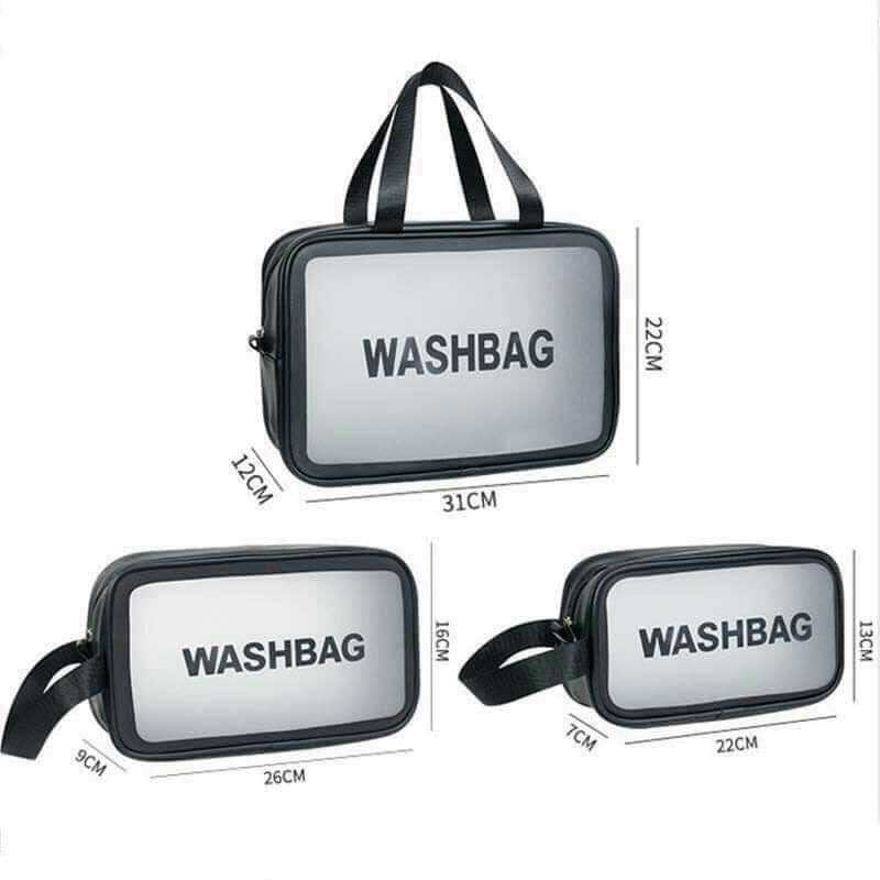 SET 3 Túi Đựng Mỹ Phẩm WASHBAG Cao Cấp