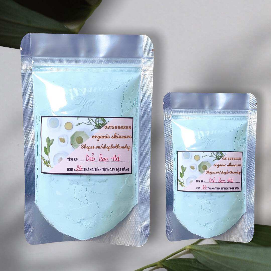 Mặt nạ dẻo collagen bạc hà hỗ trợ giảm mụn - sản phẩm handmade