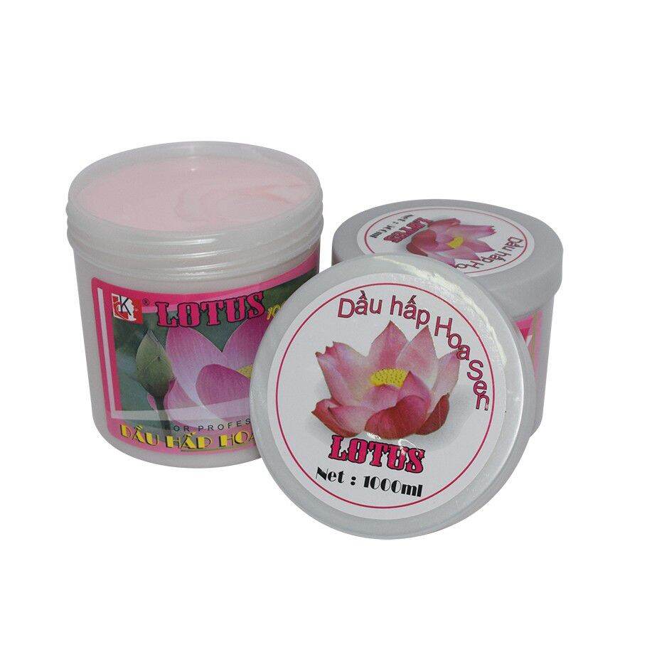 hấp dầu ủ tóc Hoa Sen Lotus 1000ml