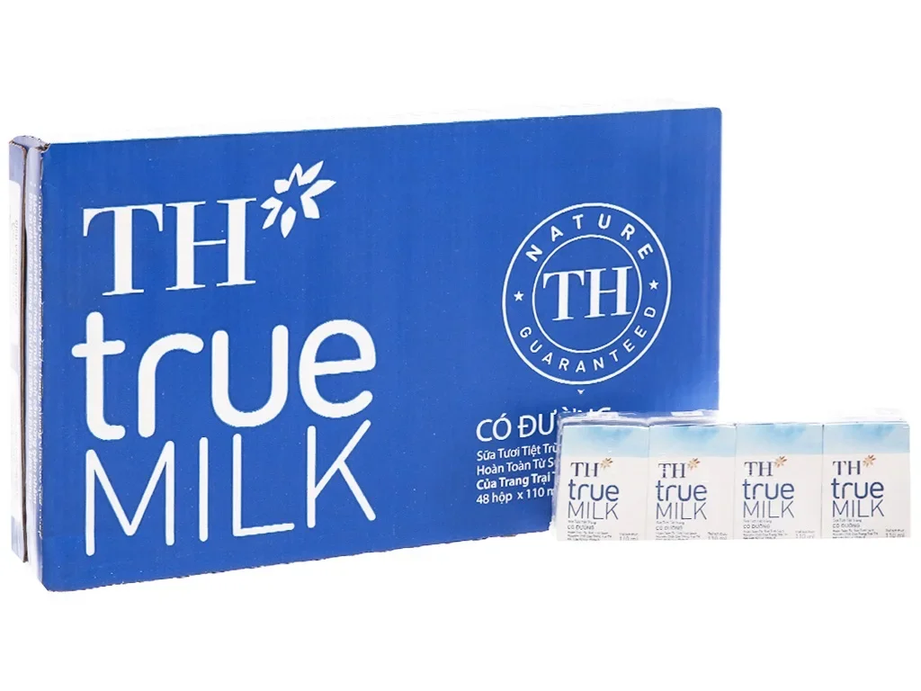 [HCM]Sữa Tươi TH True Milk hộp 110ml ( Thùng 48 hộp )