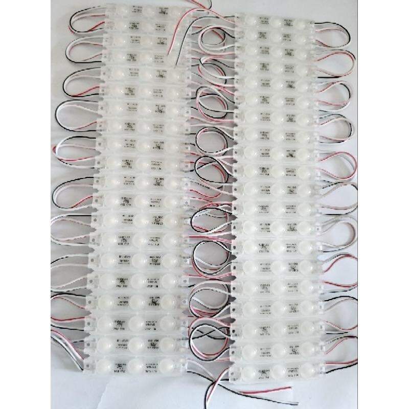 Thanh LED Module 3 Bóng SASO 6313 12V 1.5W, Dây 20 Thanh 3 Bóng