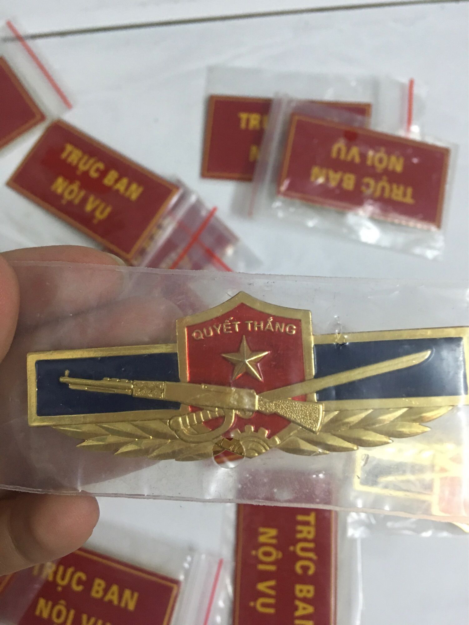 Huy hiệu, phù hiệu cài áo LQ