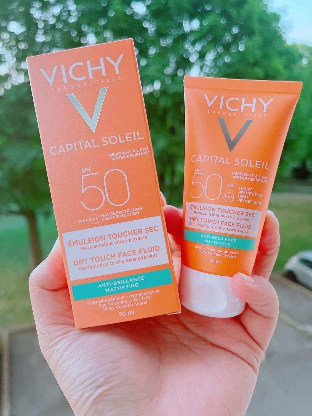 Kem Chống Nắng VICHY SPF 50+ Ideal Soleil 50ml