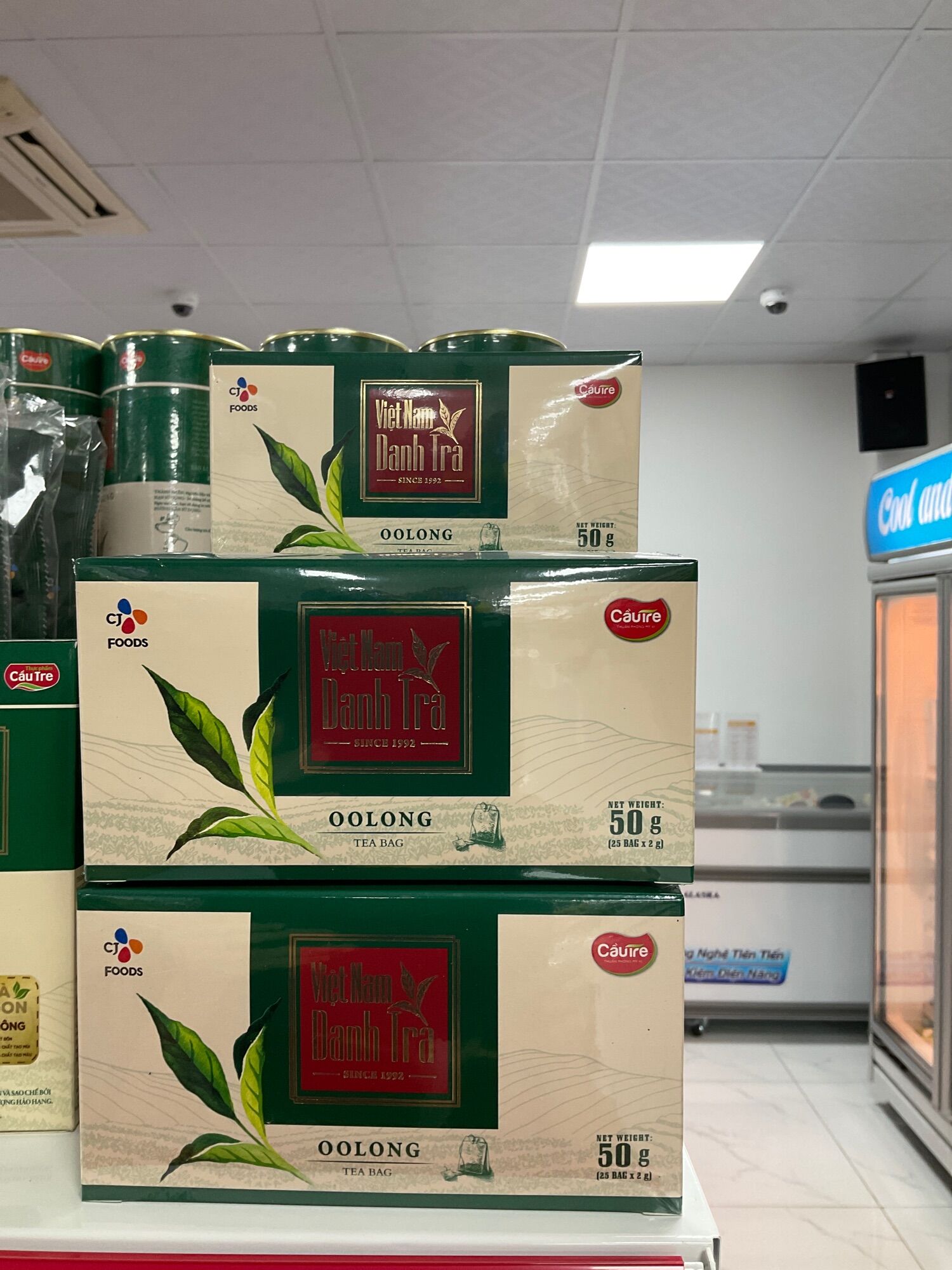 Trà Olong Cầu Tre túi lọc 50g