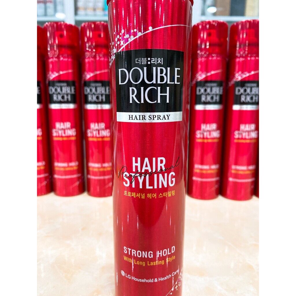 Keo Xịt Tóc DOUBLE RICH Hair Spray 170ml