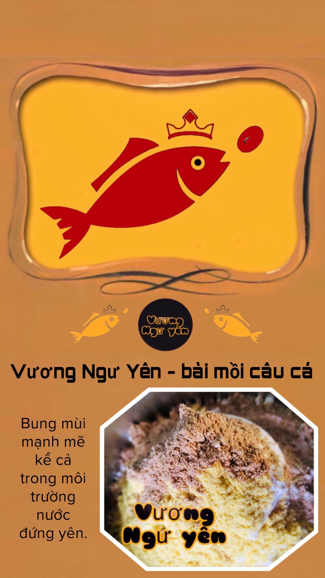 Bột câu cá Diếc - Vương Ngư Yên