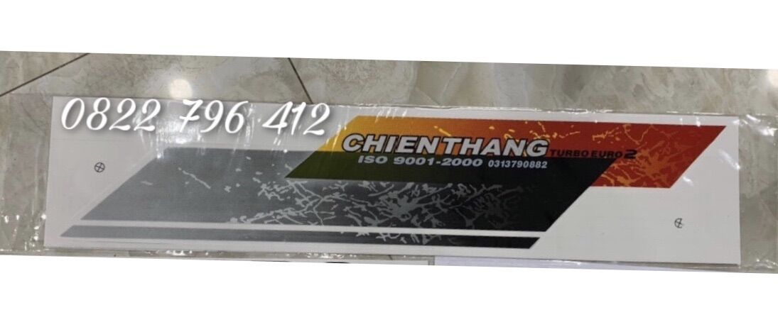 Tem dán xe tải chiến thắng