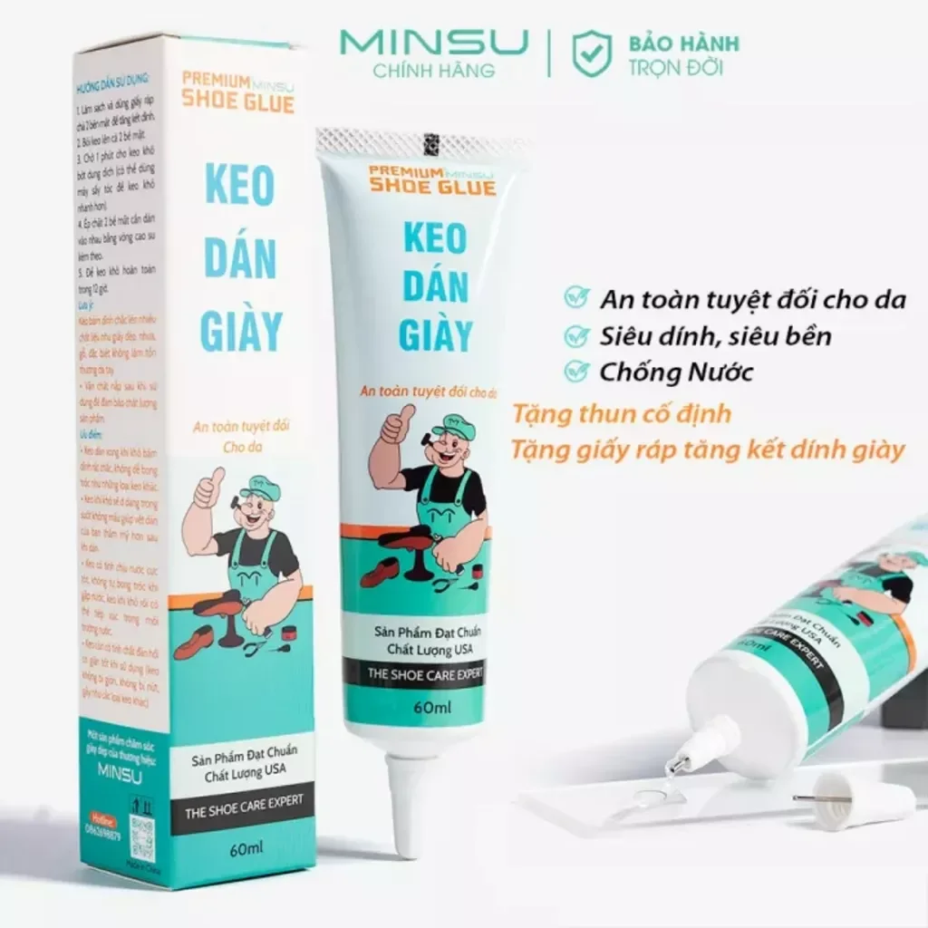 Keo Minsu dán giày chắc chắn ,chất lượng cao