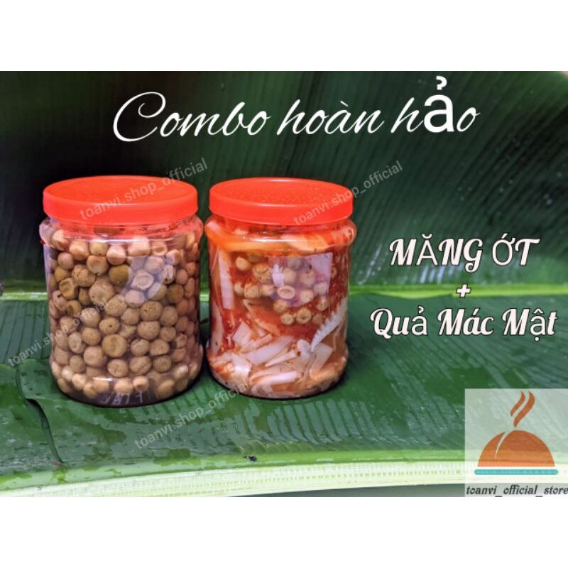 Măng Ớt Mác Mật Lạng Sơn (đặc sản) lọ 1,5kg ( Măng ngâm cay)