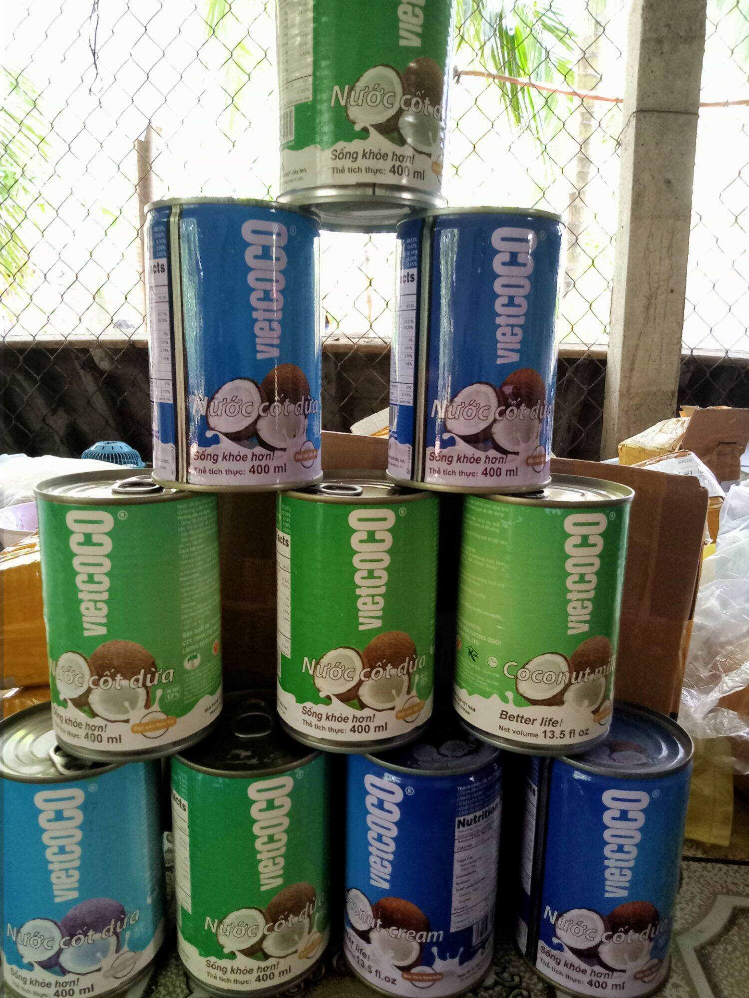 Nước cốt dừa vietcoco 400ml