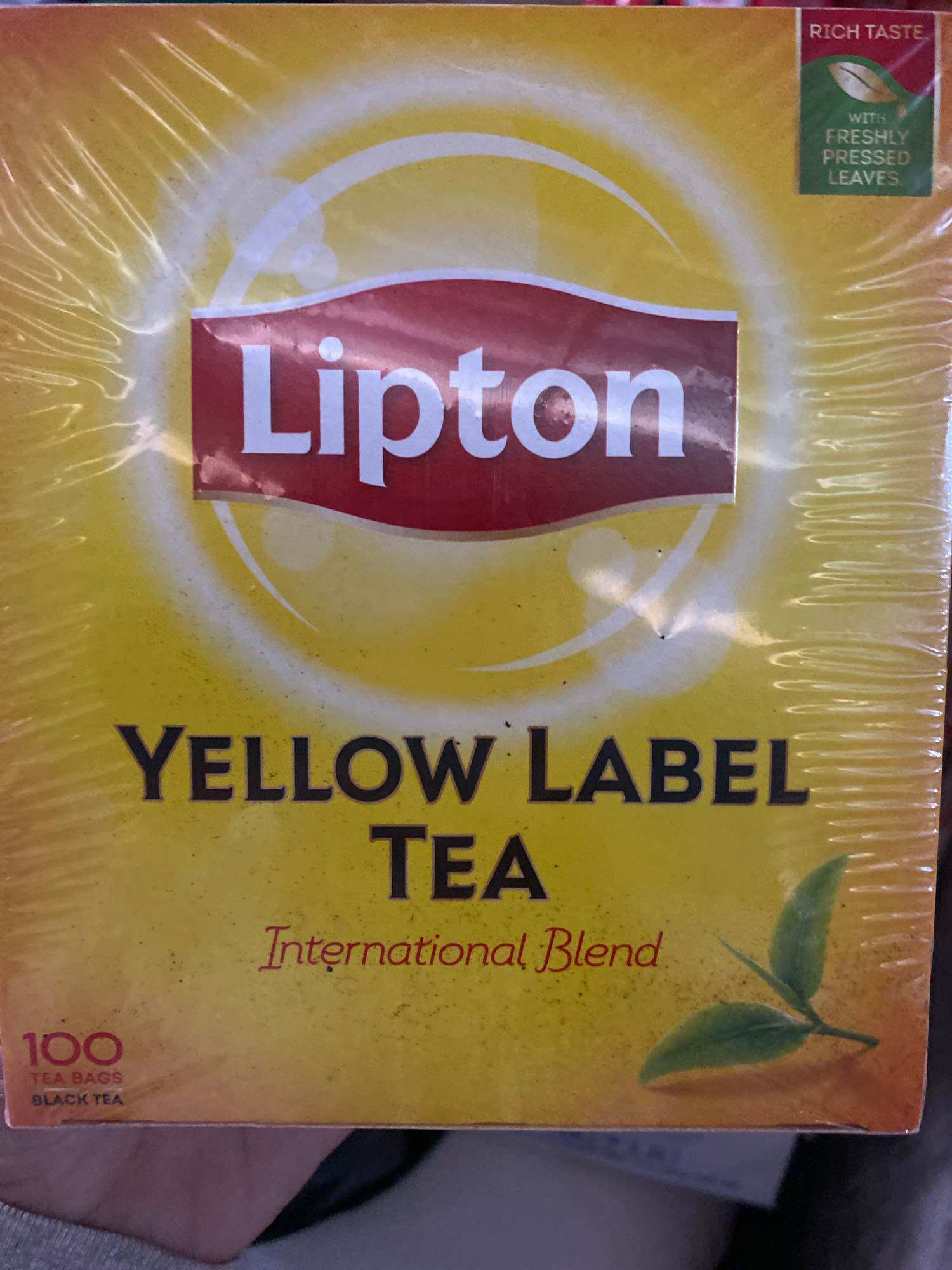 Trà lipton nhãn vàng 100gói