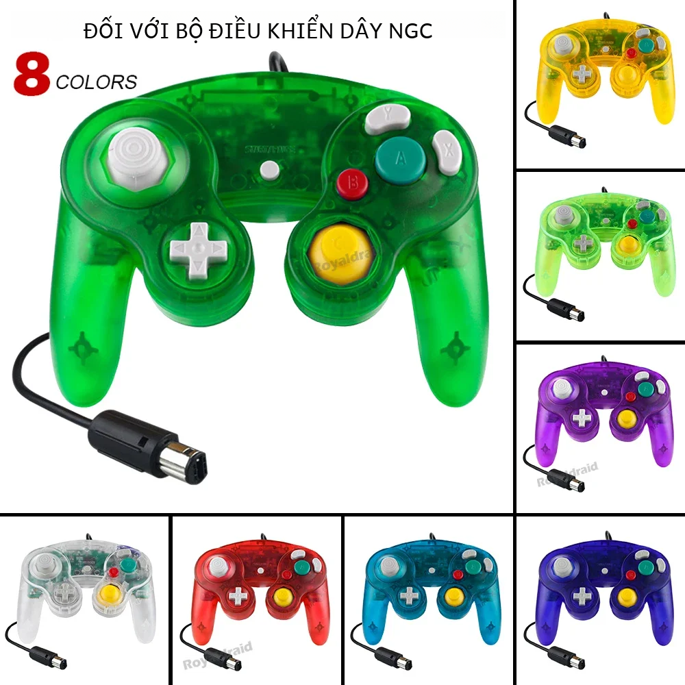 8 Màu Sắc Tay Cầm Chơi Game Có Dây Bộ Điều Khiển Cho Gamecube Ngc Tay Cầm Joypad Retro Tay Cầm Chơi Game Phụ Kiện Với Xây Dựng Chắc Chắn Và Điều Khiển Chính Xác