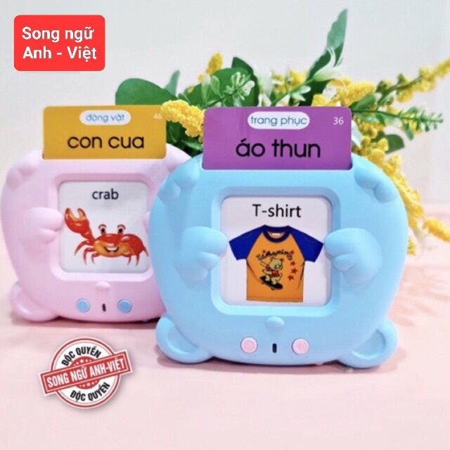 Máy đọc thẻ song ngữ Anh - Việt
