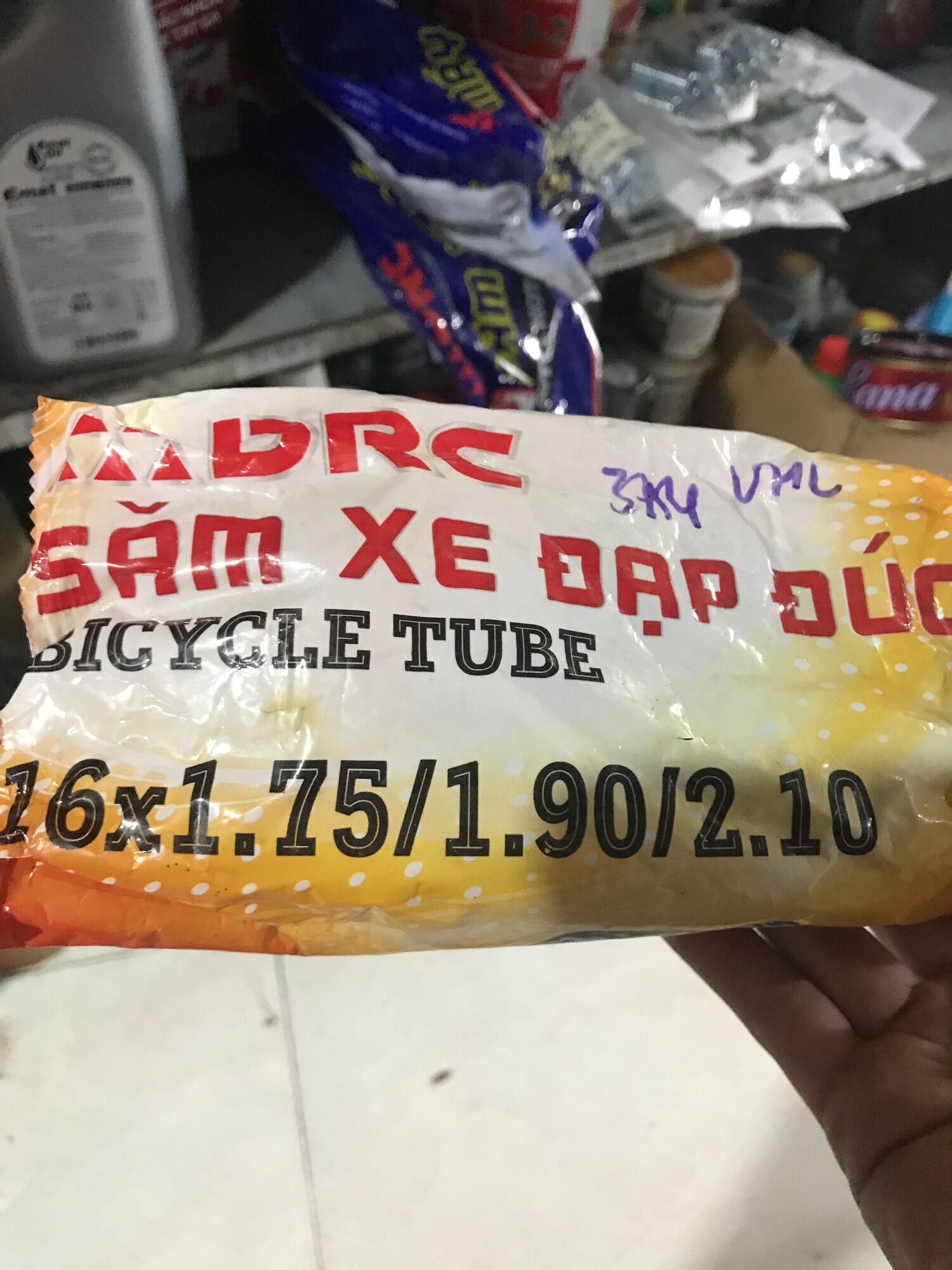 RUỘT XE ĐẠP 16x1.75/1.90/2.10