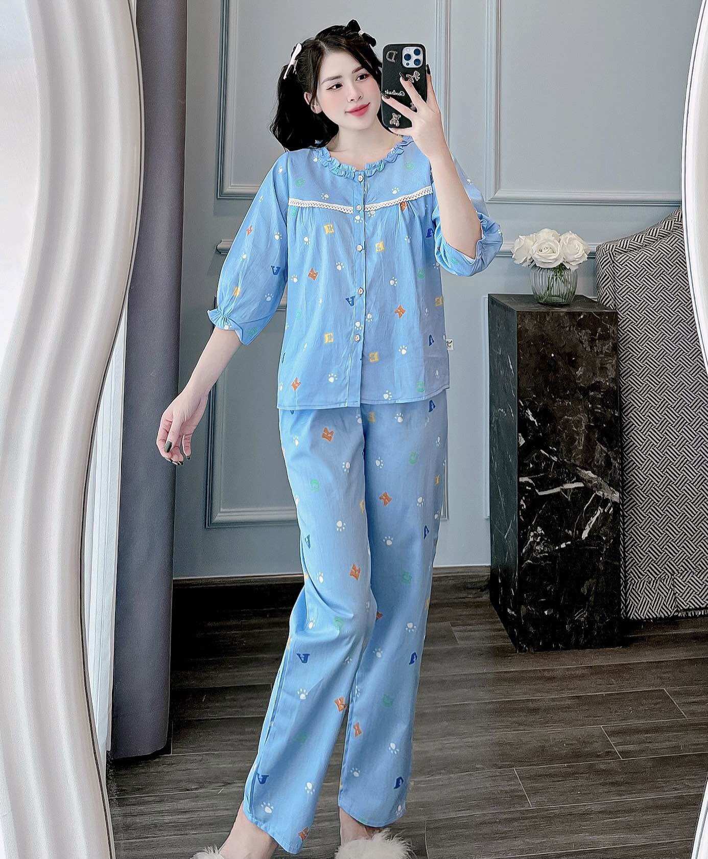 đồ bộ mặc nhà ca cấp xinh đẹp