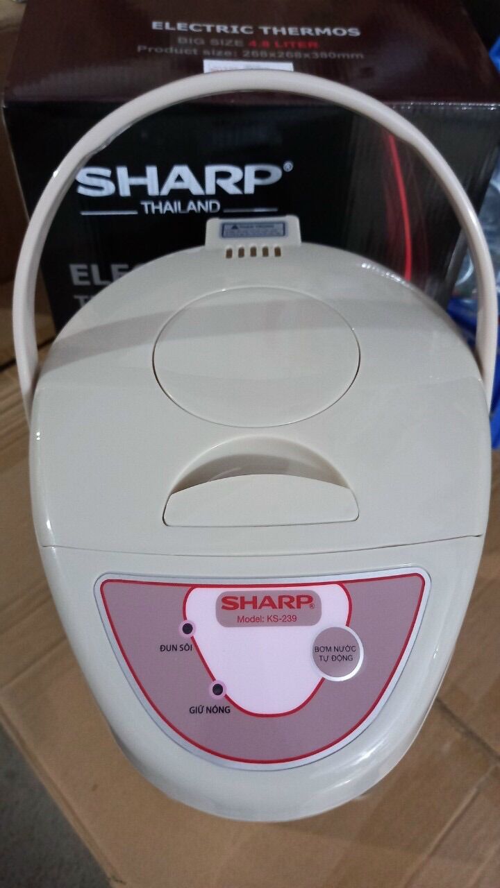 Bình Thuỷ điện Sharp 4,8 lít- mã 239