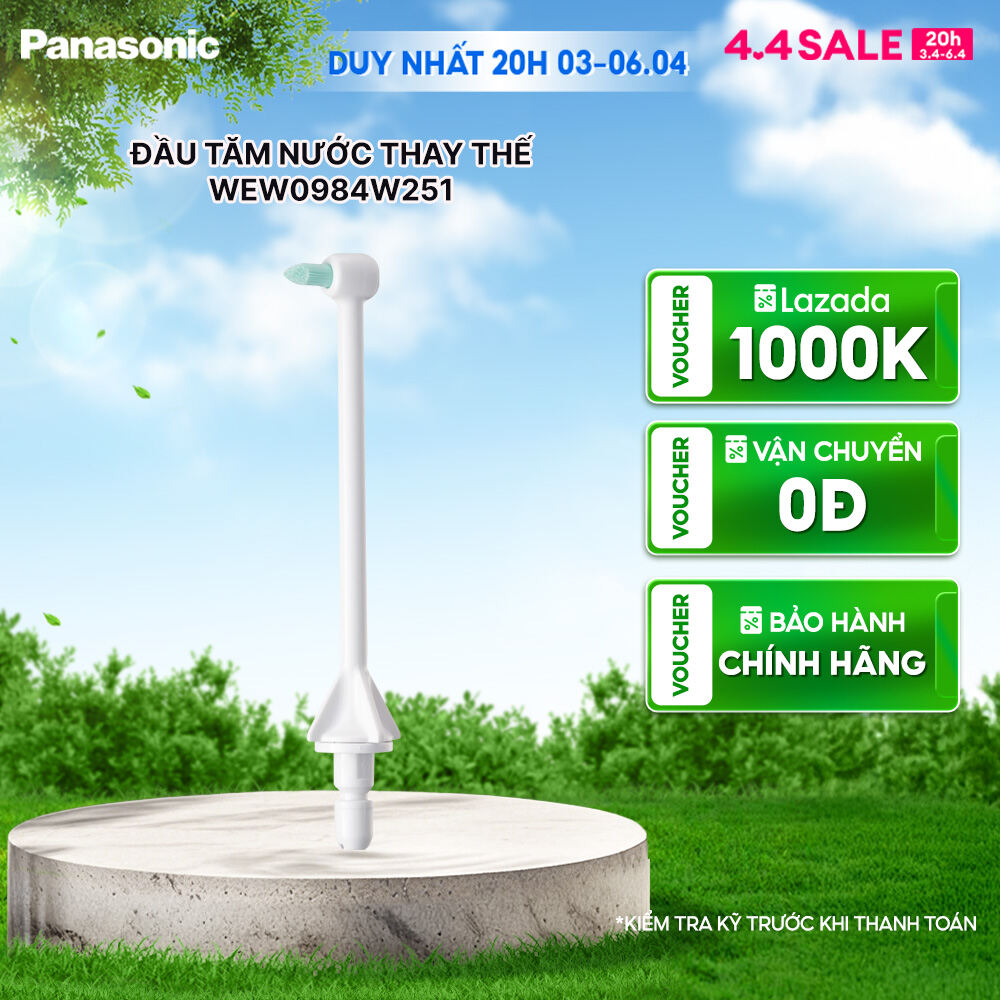 Đầu Tăm nước Thay thế Panasonic WEW0984W251- Chuyên dùng cho niềng răng - Sử dụng được cho các dòng 