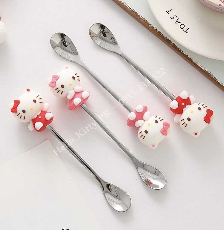 Muỗng thìa cafe Hello Kitty