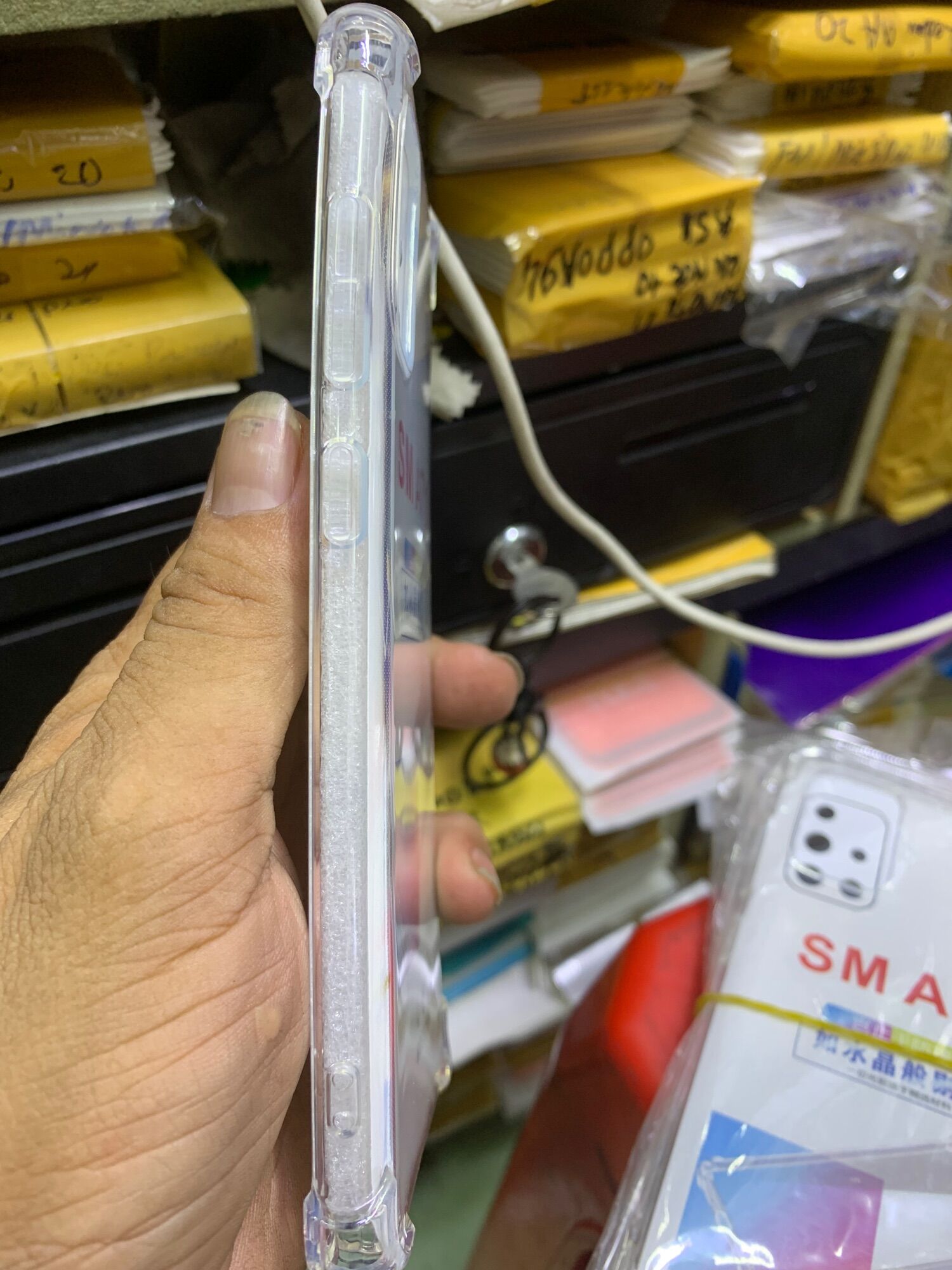Ốp lưng Samsung A71 dẻo lưng trong suốt