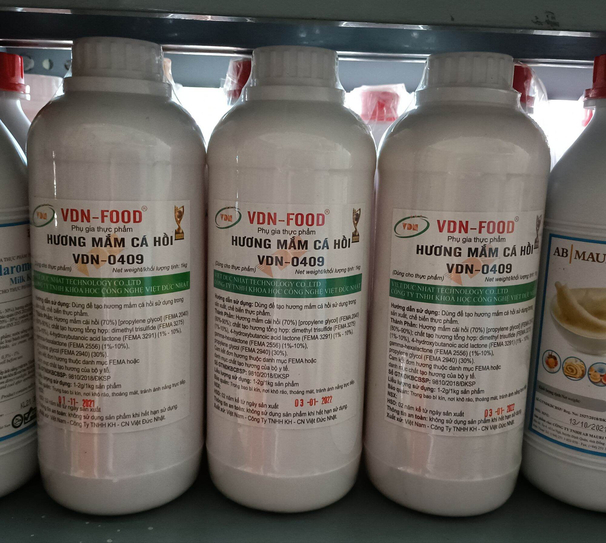 Hương nước mắm cá hồi vdn 0409
