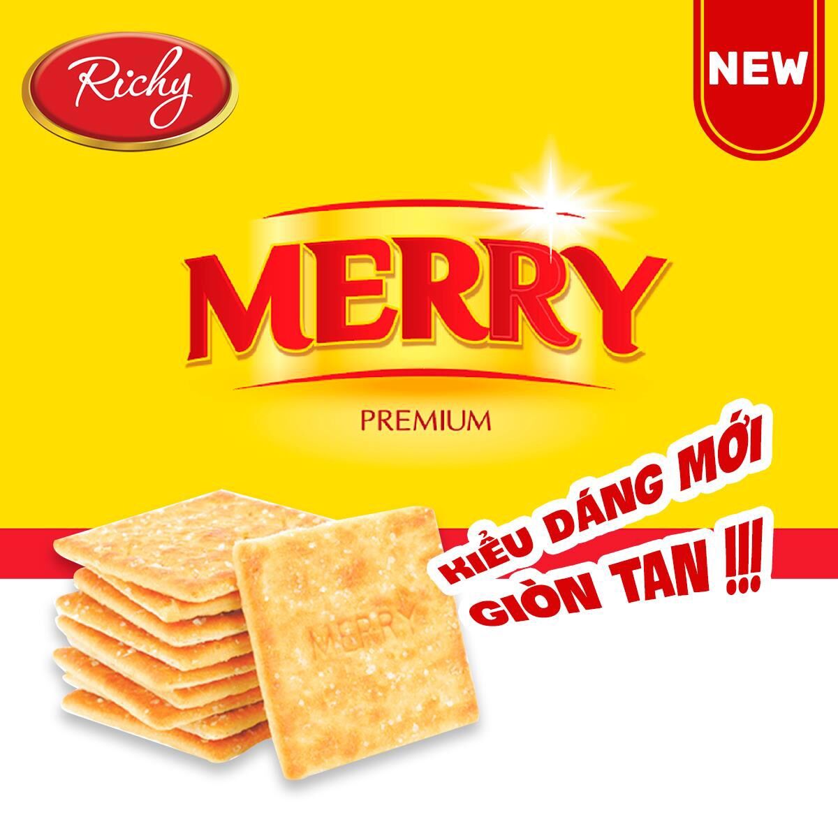 Bánh Quy MERRY GOLD Sữa Dừa 330G