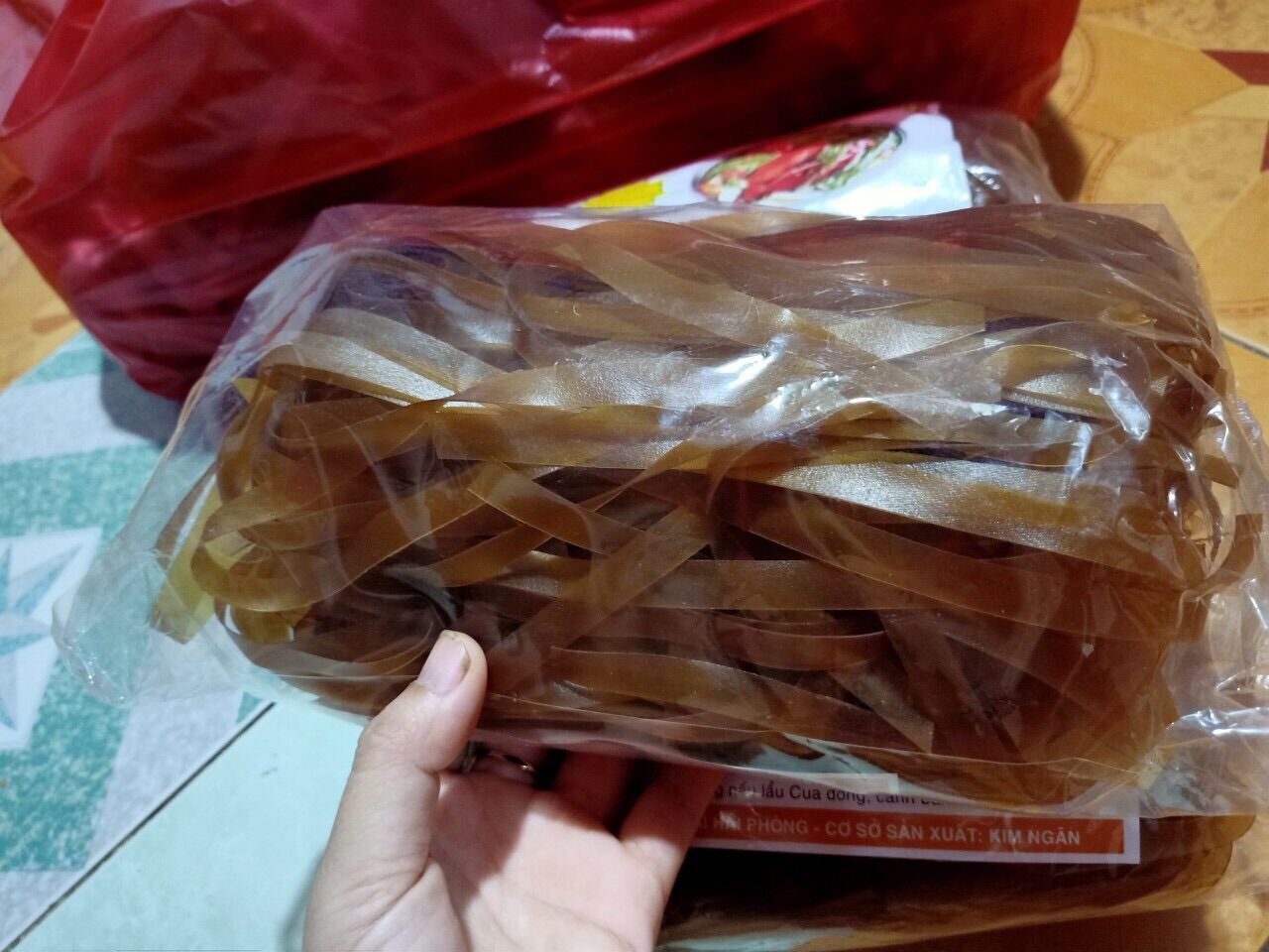 Bánh đa cua (500gr/ gói) đặc sản Hải Phòng