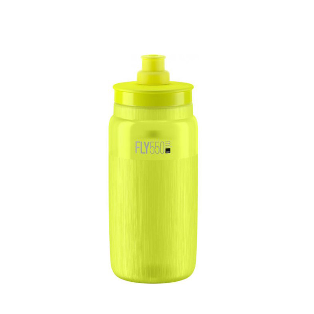 Bình Nước Đi Xe Đạp Siêu Nhẹ Elite Fly 550/750ml Loại Ép Nhựa Nhập Khẩu Cho Xe Đạp Đường Bộ Và Leo Núi Che Bụi