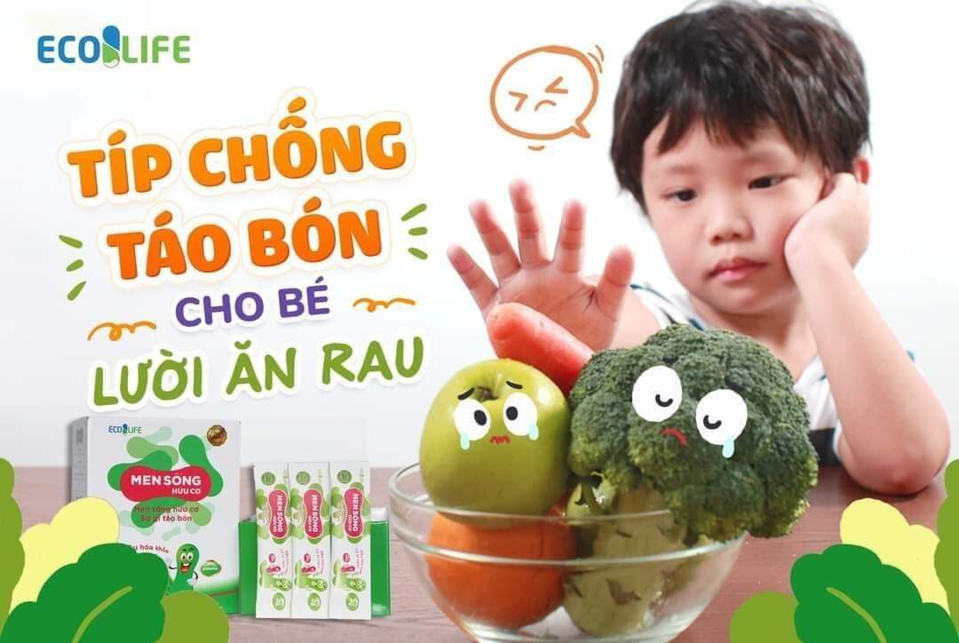Men Hữu Cơ Ecolife cho bé