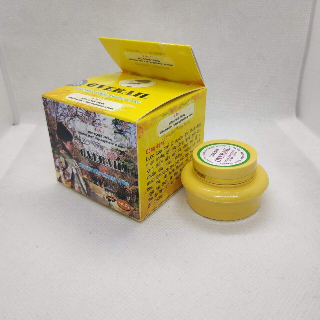 Kem mụn - thâm - liền sẹo - dị ứng overail