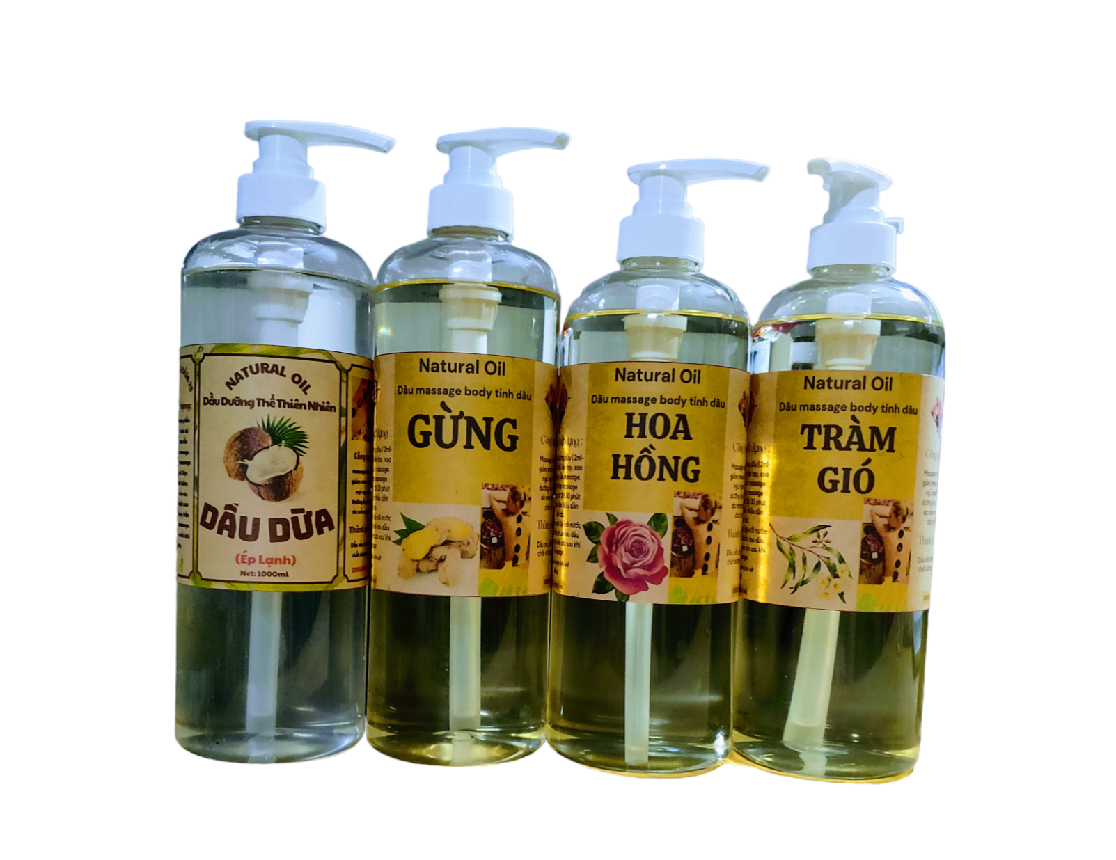 DẦU DỪA  massage body 1 lít