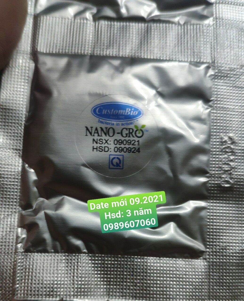 [HCM]Viên sủi trichoderma Nanogro ủ phân chuồng phân cá chăm sóc cây trồng