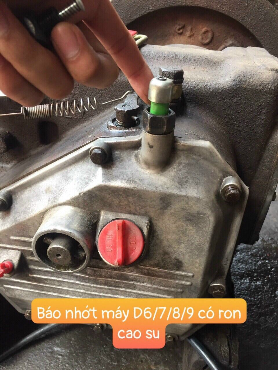 Báo nhớt tốt cho máy d6,d7, d8,d9,d10