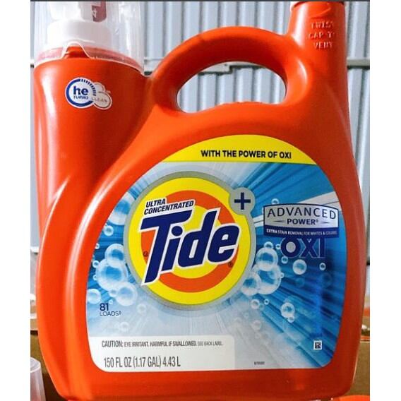 Nước giặt Tide Advanced power oxi 4.43l